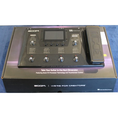 ZOOM G6 MULTIEFFETTO PER CHITARRA