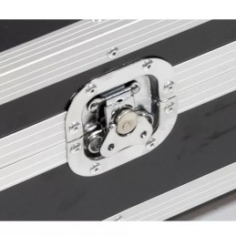 WALKASSE Piccola serratura a farfalla incassata 10 mm offset + rivetti, argento