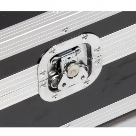 WALKASSE Piccola serratura a farfalla incassata 10 mm offset + rivetti, argento