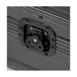 WALKASSE Serratura a farfalla incassata 10 mm offset + rivetti, nera