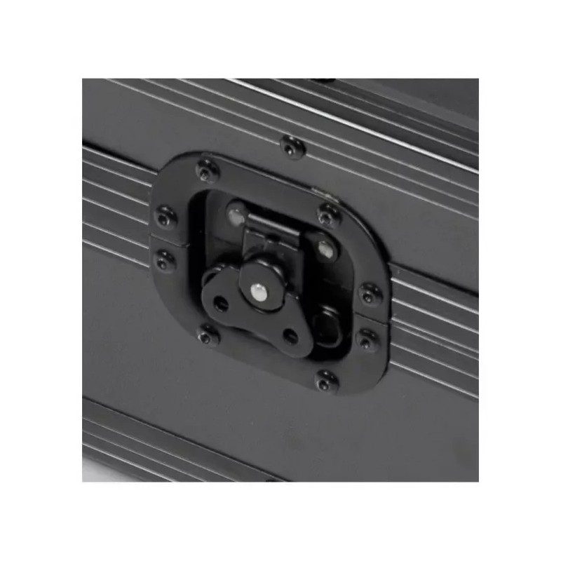 WALKASSE Serratura a farfalla incassata 10 mm offset + rivetti, nera