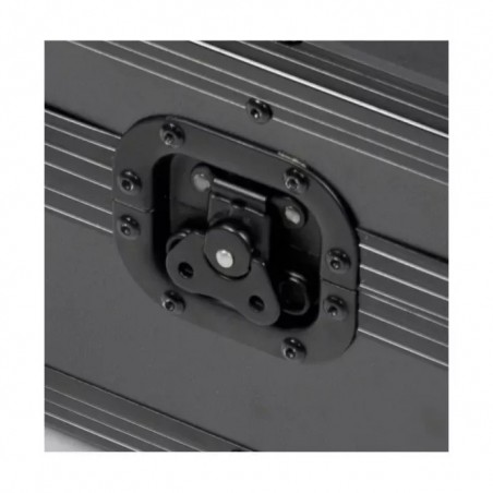 WALKASSE Serratura a farfalla incassata 10 mm offset + rivetti, nera