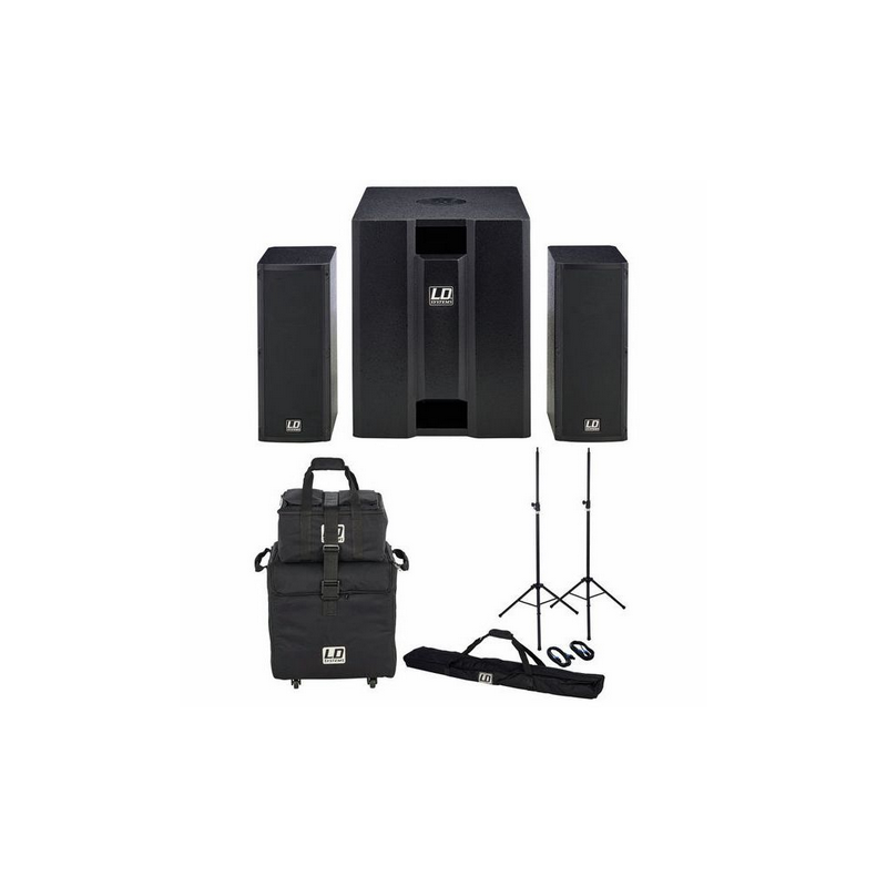 LD SYSTEMS DAVE 8 ROADIE - BUNDLE