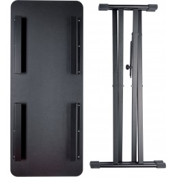 KONIG & MEYER Keyboard stand with tabletop