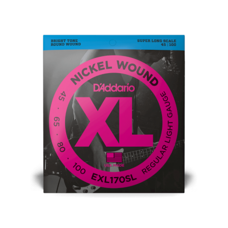 D'ADDARIO EXL170SL 45/100 SUPER LONG SCALE