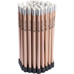 KONIG & MEYER K&M pack 50pz magnete nero con matita naturale