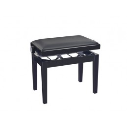 KONIG & MEYER 13976 Panca nero lucido/similpelle