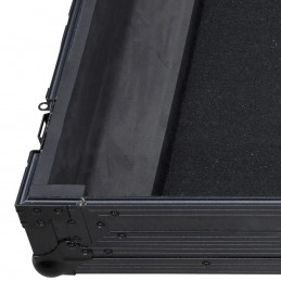 WALKASSE Flight Case Alphatheta® CDJ-3000X - DJM-V10/V10LF Black (Ruote)