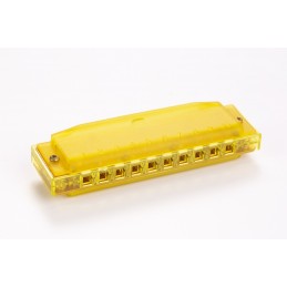 HOHNER TRANSLUCENT HARP YELLOW HARDCASE