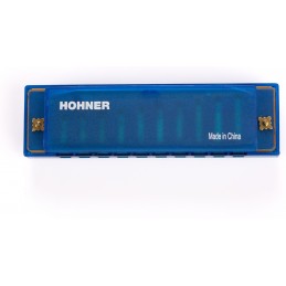 HOHNER TRANSLUCENT HARP BLUE HARDCASE