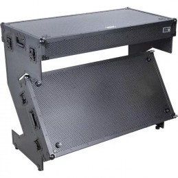 WALKASSE Tavolo da DJ Z pieghevole, nera (con ruote)