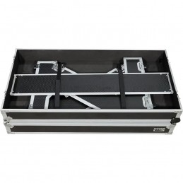 WALKASSE Tavolo da DJ Z pieghevole, Silver (con ruote)