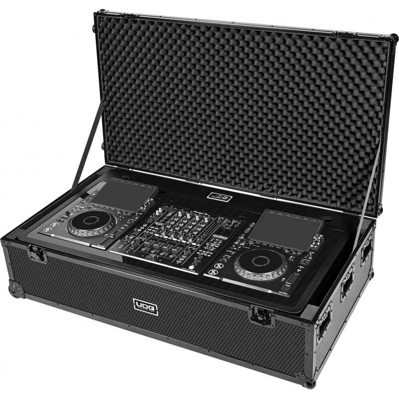 UDG U911010BL UL DJ PODIUM WORKSTATION FLIGHT CASE BK