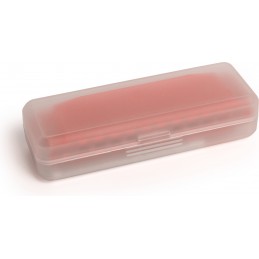 HOHNER TRANSLUCENT HARP RED HARDCASE