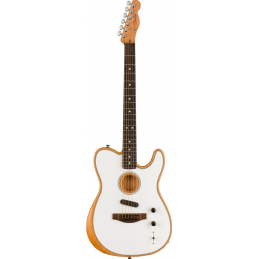 FENDER PLAYER ACOUSTASONIC TELECASTER ARCTIC WHITE