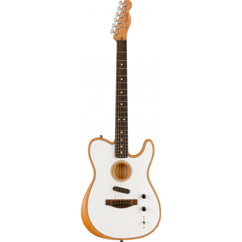 FENDER PLAYER ACOUSTASONIC TELECASTER ARCTIC WHITE