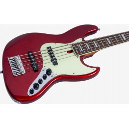 MARCUS MILLER V7 ALDER-5 NEW GEN CAR CANDY APPLE RED