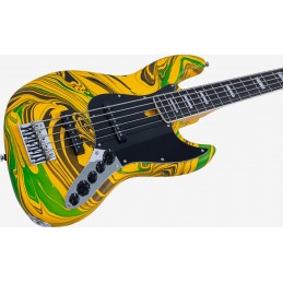 MARCUS MILLER V7 ALDER-5 NEW GEN YELLOW SWIRL