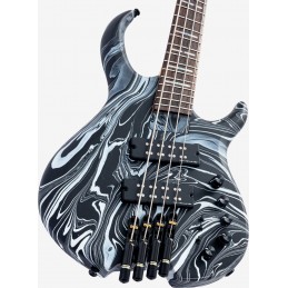 MARCUS MILLER M6 HEADLESS 4 BLACK SWIRL