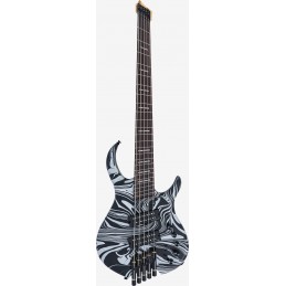 MARCUS MILLER M6 HEADLESS 5 BLACK SWIRL