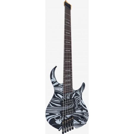 MARCUS MILLER M6 HEADLESS 5 BLACK SWIRL