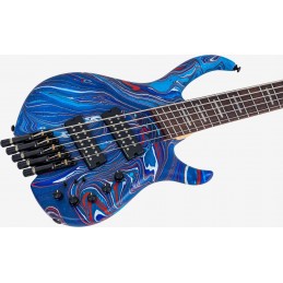 MARCUS MILLER M6 HEADLESS 5 BLUE SWIRL