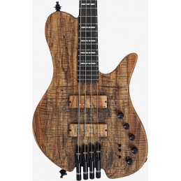 MARCUS MILLER F10 DX 4 NAT HEADLESS (SPALTED MAPLE TOP)