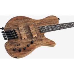 MARCUS MILLER F10 DX 4 NAT HEADLESS (SPALTED MAPLE TOP)