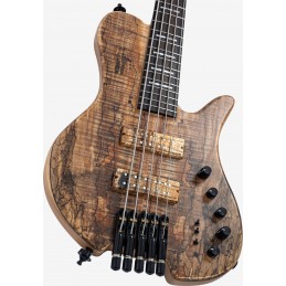 MARCUS MILLER F10 DX 5 NAT HEADLESS (SPALTED MAPLE TOP)