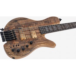 MARCUS MILLER F10 DX 5 NAT HEADLESS (SPALTED MAPLE TOP)