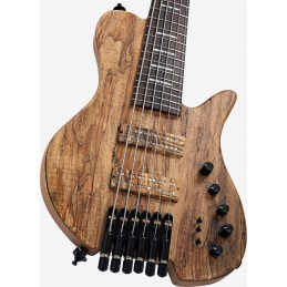 MARCUS MILLER F10 DX 6 NAT HEADLESS (SPALTED MAPLE TOP)