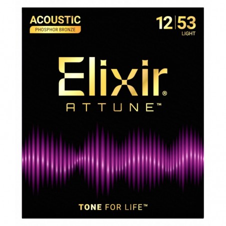 ELIXIR 21052 ATTUNE PHOSPHORE BRONZE 12/53
