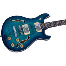 SIRE GUITARS Q7 HOLLOW TBL TRANS BLUE