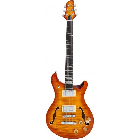 SIRE GUITARS Q7 HOLLOW AMBER BURST