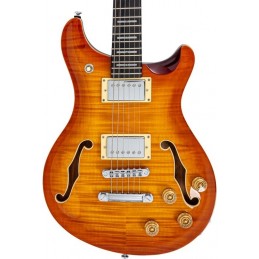 SIRE GUITARS Q7 HOLLOW AMBER BURST