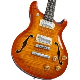 SIRE GUITARS Q7 HOLLOW AMBER BURST
