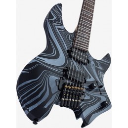 SIRE GUITARS X6 HEADLESS 6 BLACK SWIRL