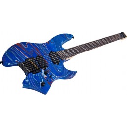 SIRE GUITARS X6 HEADLESS 6 BLUE SWIRL