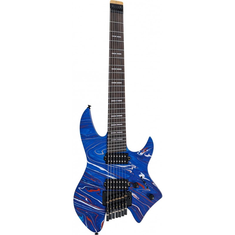 SIRE GUITARS X6 HEADLESS 7 BLUE SWIRL