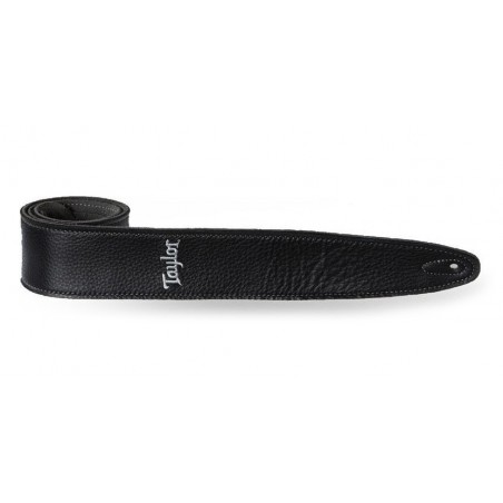 TAYLOR SOFT GARMENT LEATHER STRAP - BLACK