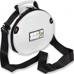 WALKASSE Borsa per cuffie stile DJ, bianca