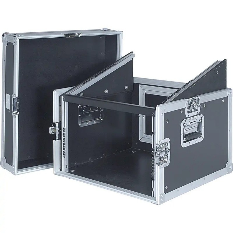 WALKASSE Rack da 19 pollici, 6U verticale e 10U inclinato