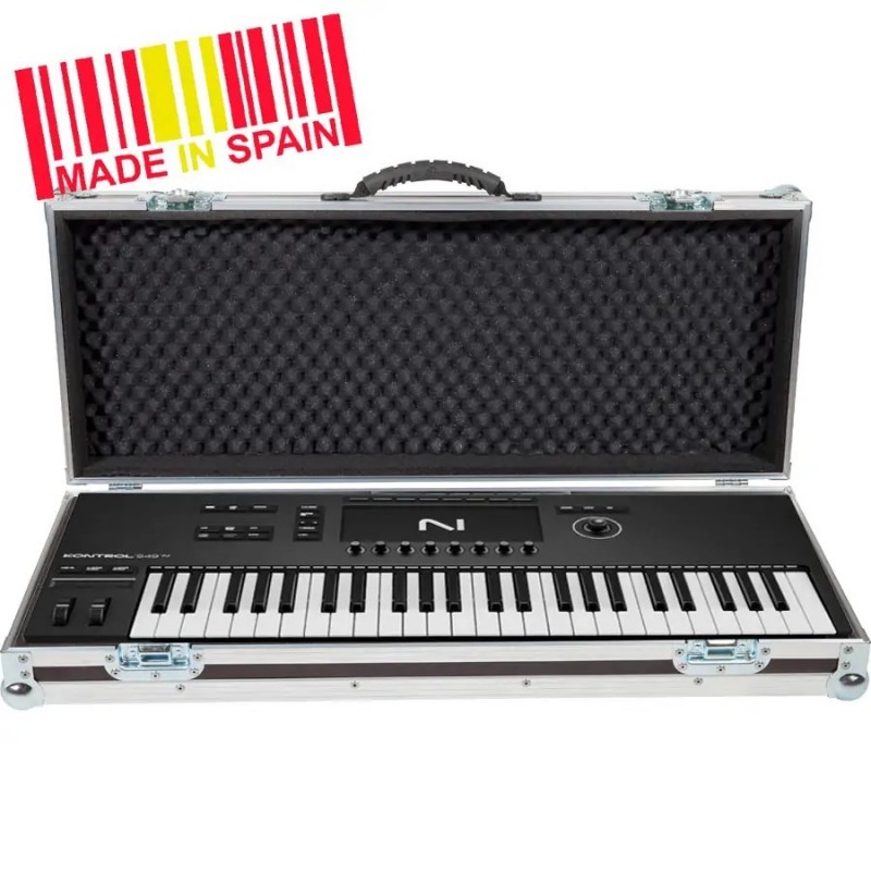 WALKASSE Custodia con tastiera per Native Instruments® KONTROL S49MK3