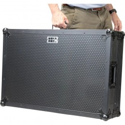 WALKASSE Flight case per controller Denon DJ Prime 4 G2 Black (con ruote)