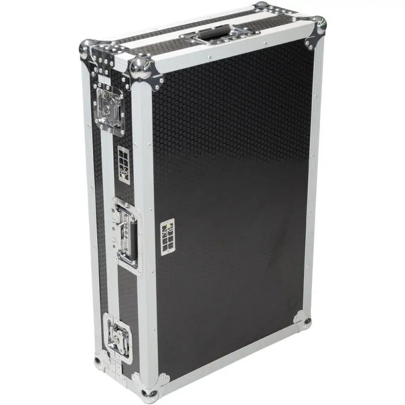 WALKASSE Flight case per controller Denon DJ PRIME 4 G2 Silver (con ruote)