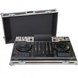 WALKASSE Flight case professionale per Denon DJ® PRIME4 G2 Silver (con ruote)