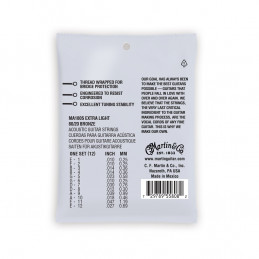 MA180S Authentic Marquis Silked Extra Light 12-Strings Bronze 10-47