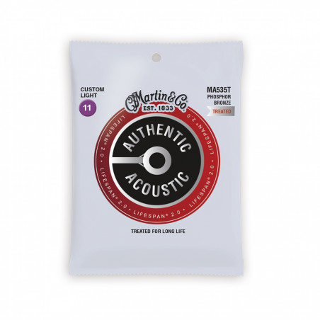 MA535T Authentic Lifespan 2.0 Custom Light Phosphor Bronze 11-52