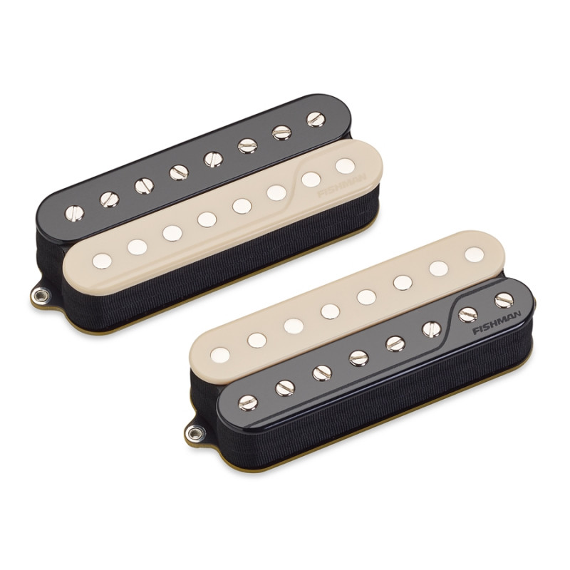 Fluence Open Core Classic Humbucker Set/2 8 Corde Reverse Zebra