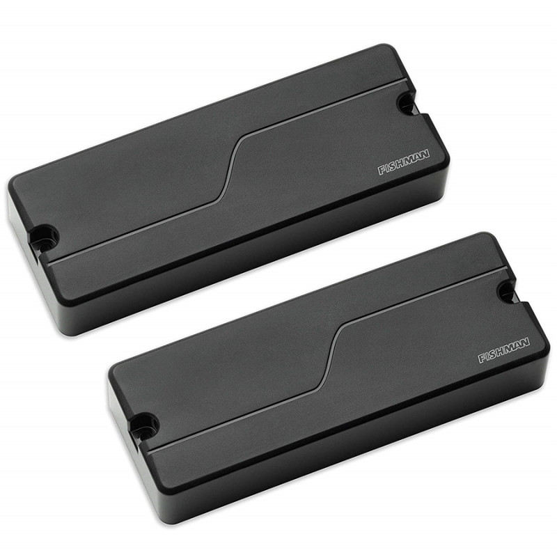 Fluence Bass Soapbar Black Plastic set/2 5 Corde